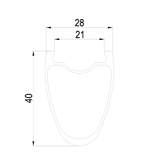 Torus TCR Tubeless Carbon Rims (Disc Brake)