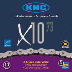 KMC X10.73 Silver/Grey Chain