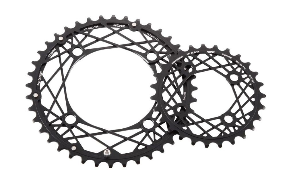Chainring Colours KCNC K3 MTB Chainrings - 94bcd 5arm Double – Clee Cycles